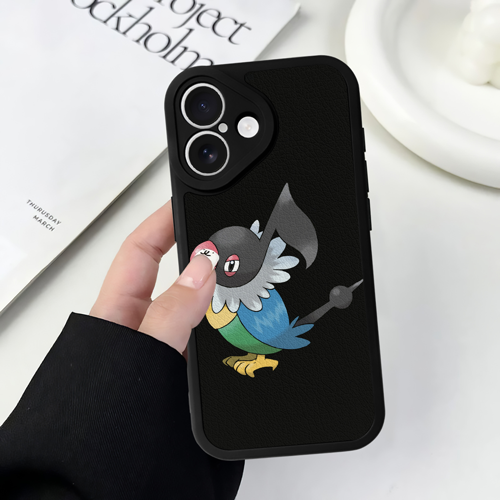 （画像用） ポケットモンスター Pokémon 【iPhone 16シリーズ対応】シリコンスマホケース（レザー調） 材質：シリコン